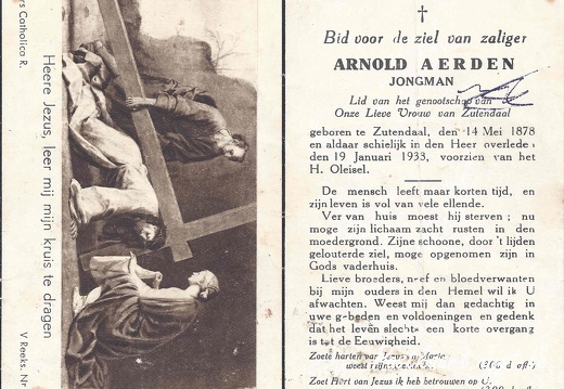 Aerden Arnold °1878 +1933